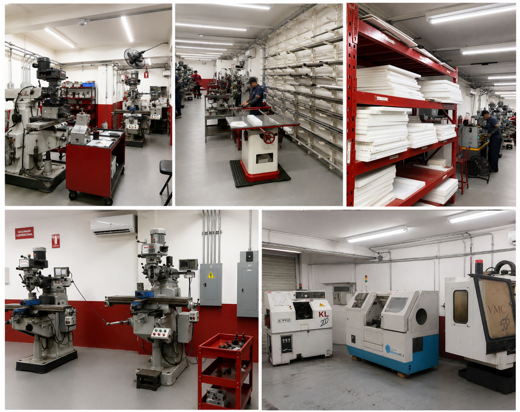 Taller HMS Machining en Hermosillo, Sonora.
