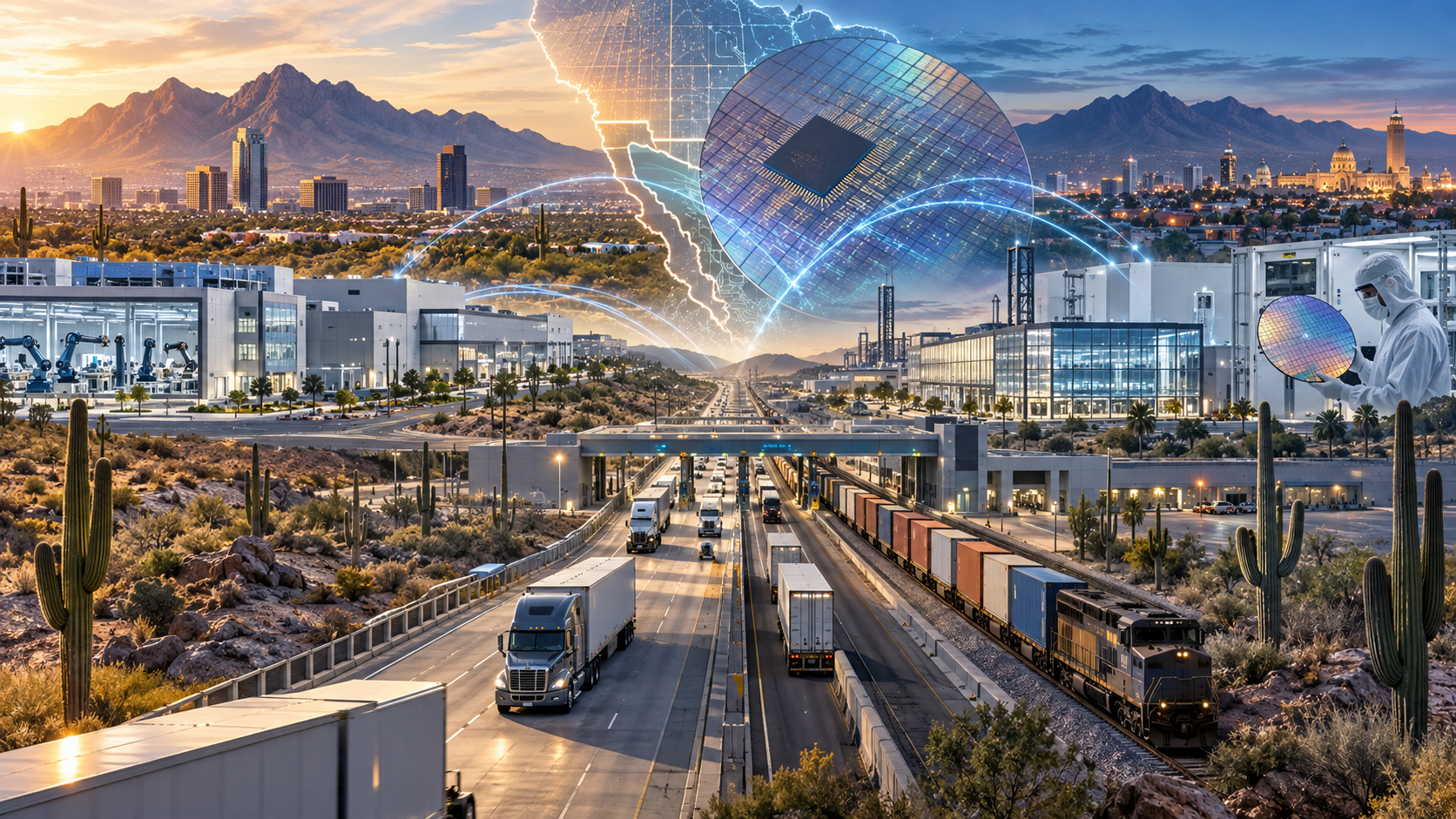 Sonora-Arizona: de frontera comercial a plataforma tecnológica de América del Norte