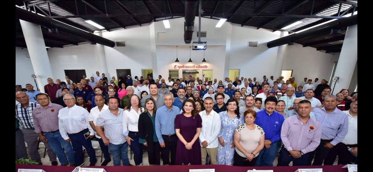 CTM Sonora y Lorenia Valles dialogan sobre agenda laboral y desarrollo económico